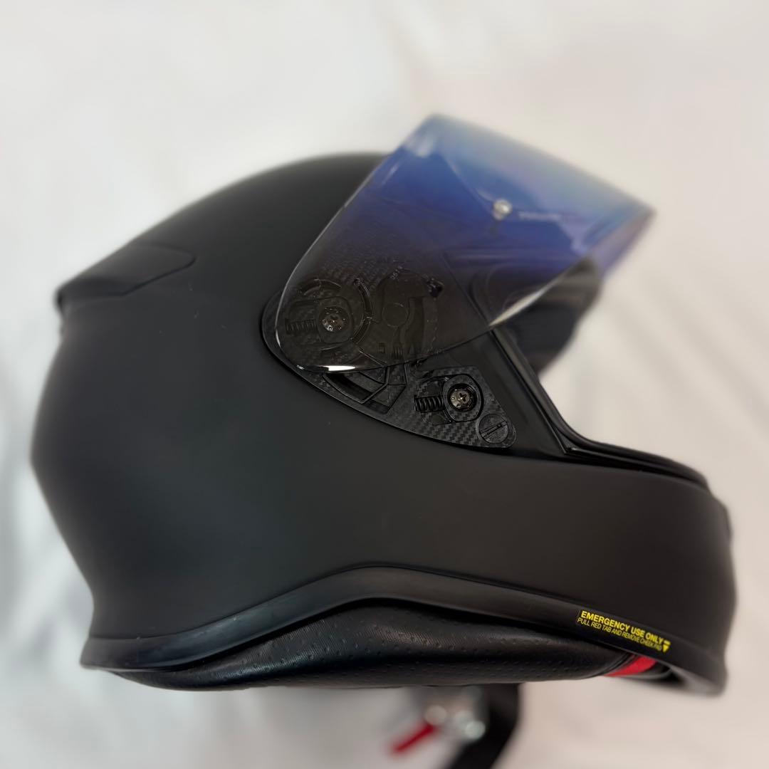SHOEI ヘルメット Z7 マットブラック ピンロックシールド