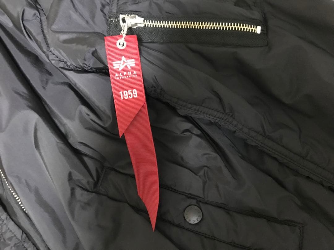 ALPHA MA-1 フライトジャケット ブラック アルファ