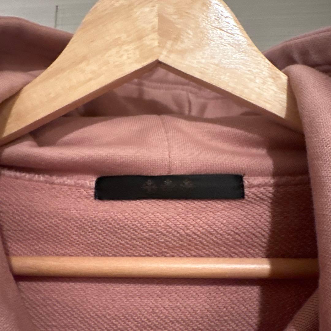 TATRAS AGUILA スウェット　サーモンピンク ちょいゆる ダボパーカー