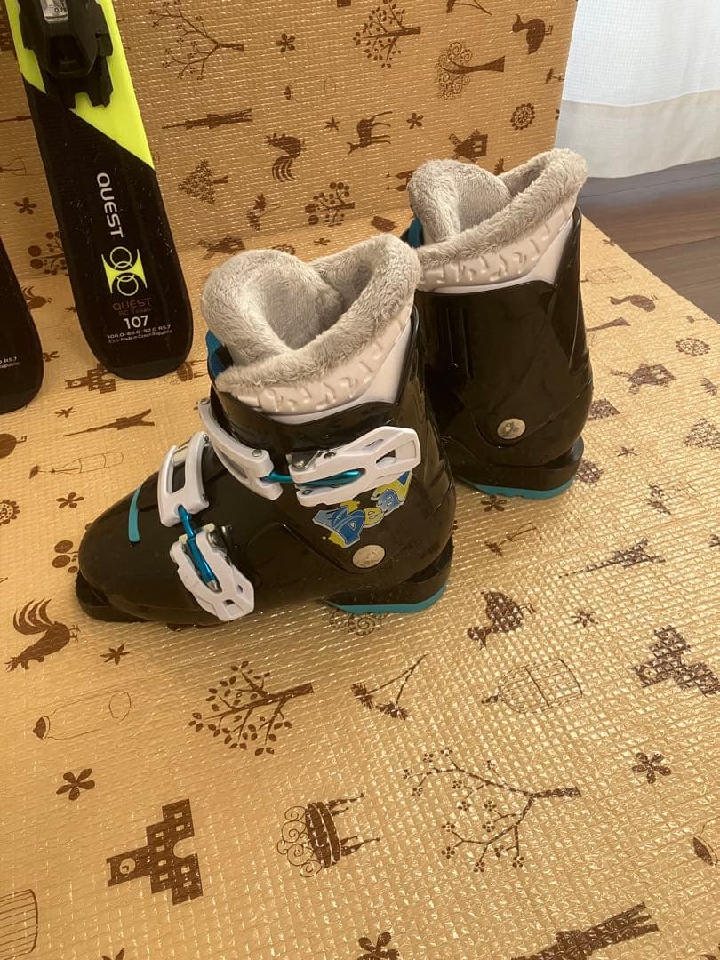 スキー板・ブーツセット　キッズ