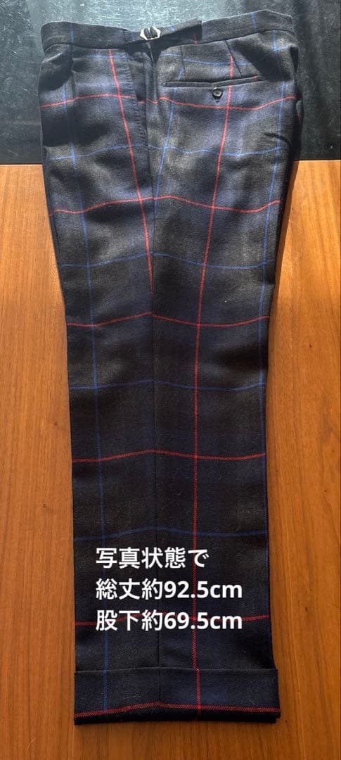 美品ベルナールザンスビームスFサイドアジャスター2Pパンツ : XL(LL)