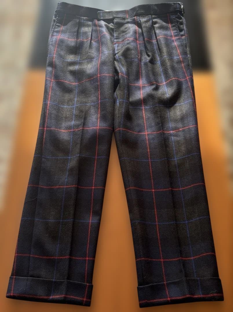 美品ベルナールザンスビームスFサイドアジャスター2Pパンツ : XL(LL)