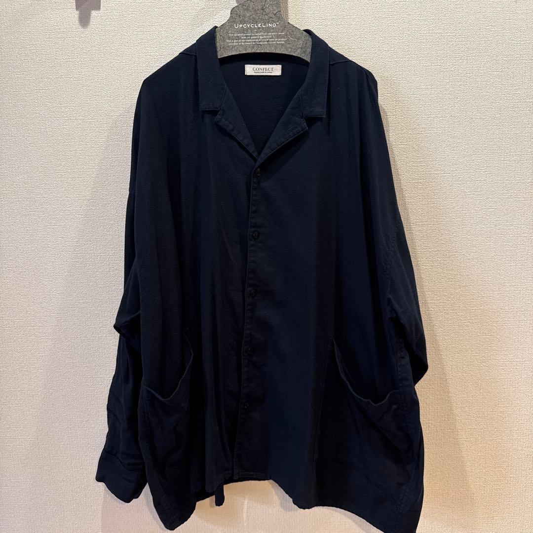 コンフェクト　CONFECT コットンシルクバギーシャツ