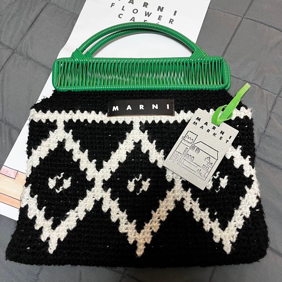 【MARNI】マルニカフェ　トートバッグ