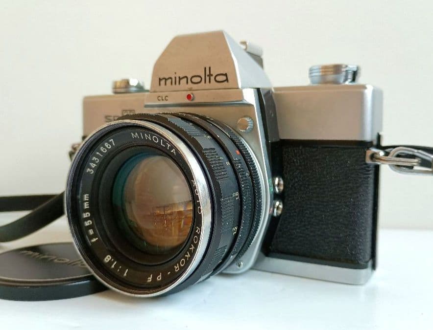 【匿名配送】ミノルタ SR-T 101 一眼レフフィルムカメラ 露出計OK