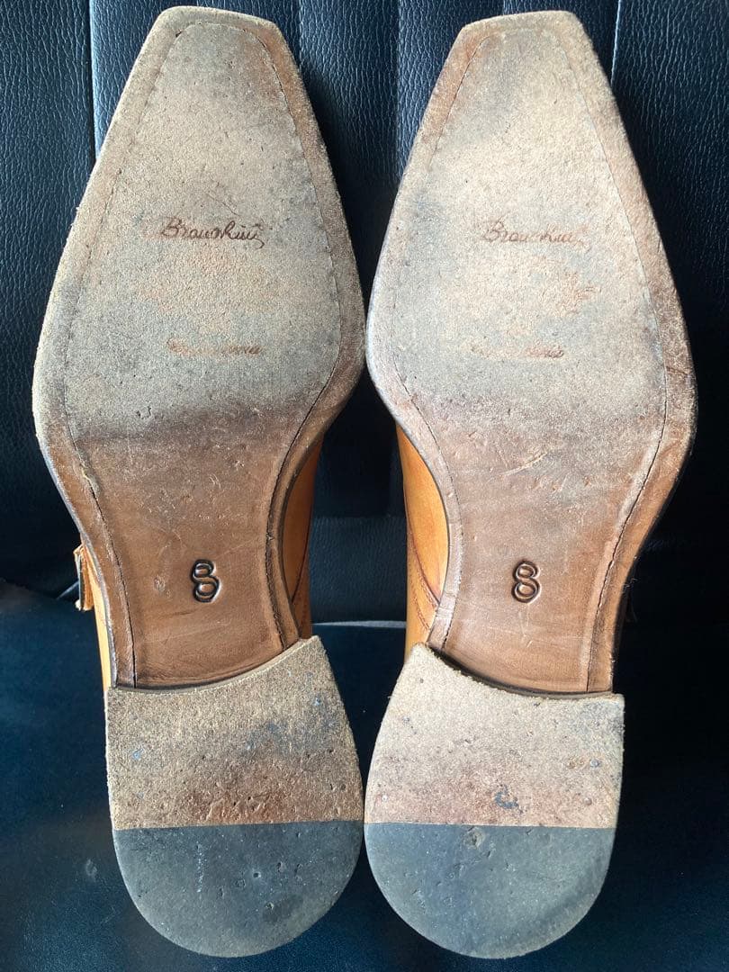 【期間限定】美品 ステファノ・ブランキーニ イタリア製 モンク パティーヌ