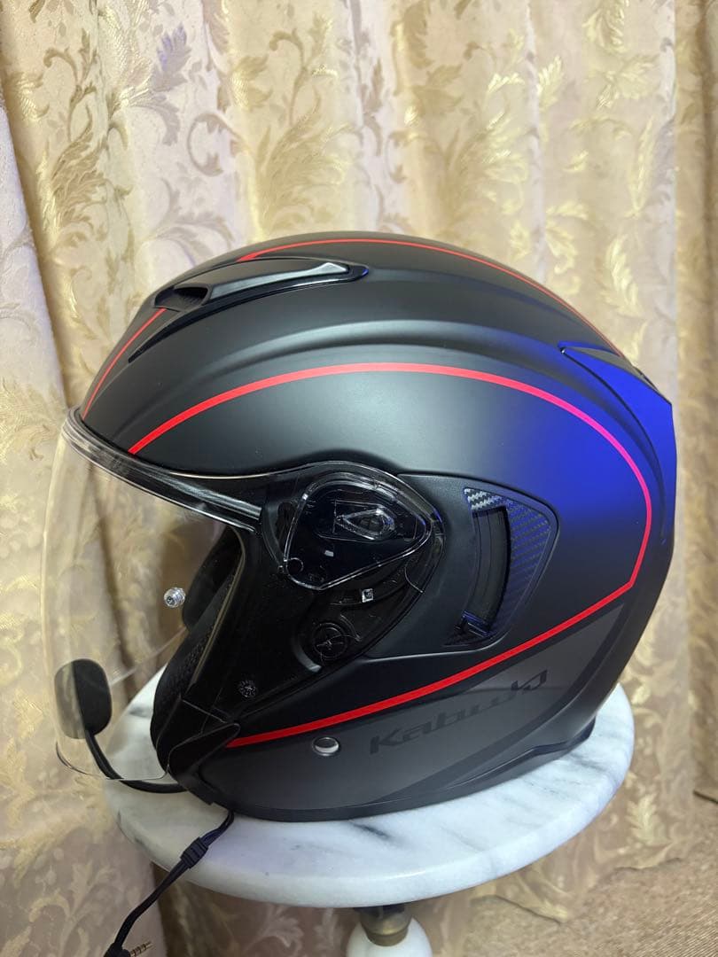 kabuto ヘルメット バイク マイク付き