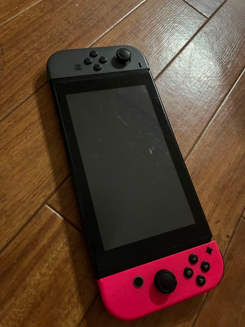 Nintendo Switch グレー/ピンク