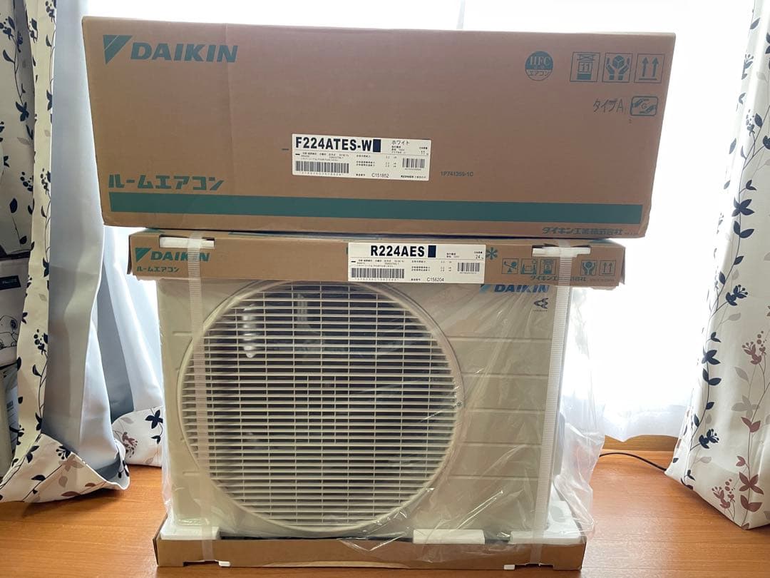 DAIKIN エアコン 6畳用 F224ATES-W + R224AES