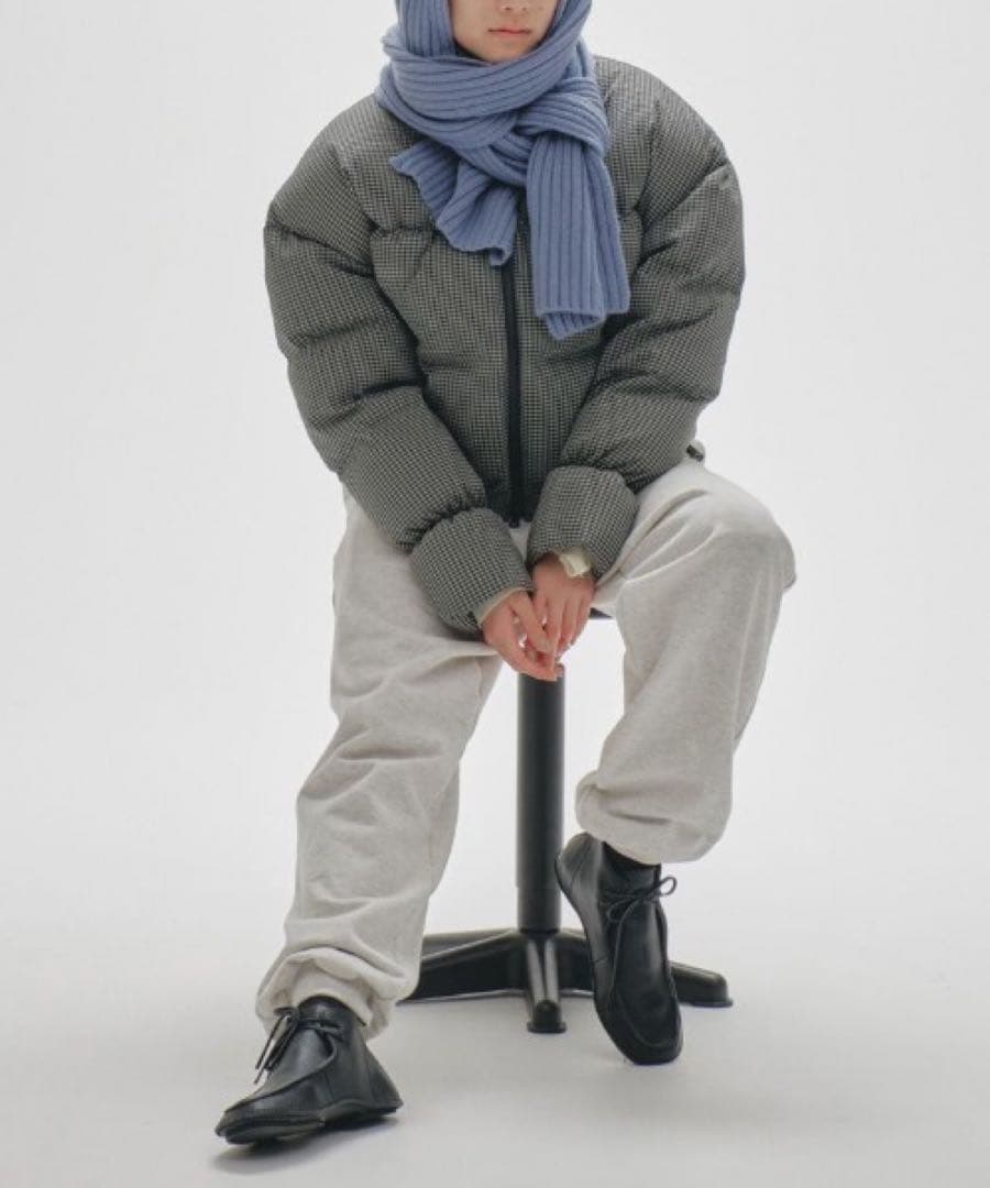 todayful トゥデイフル RibKnitMuffler リブニットマフラー