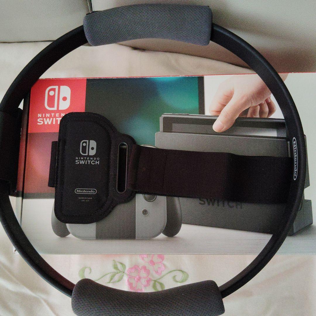 Nintendo Switch 本体 グレー 1回使用