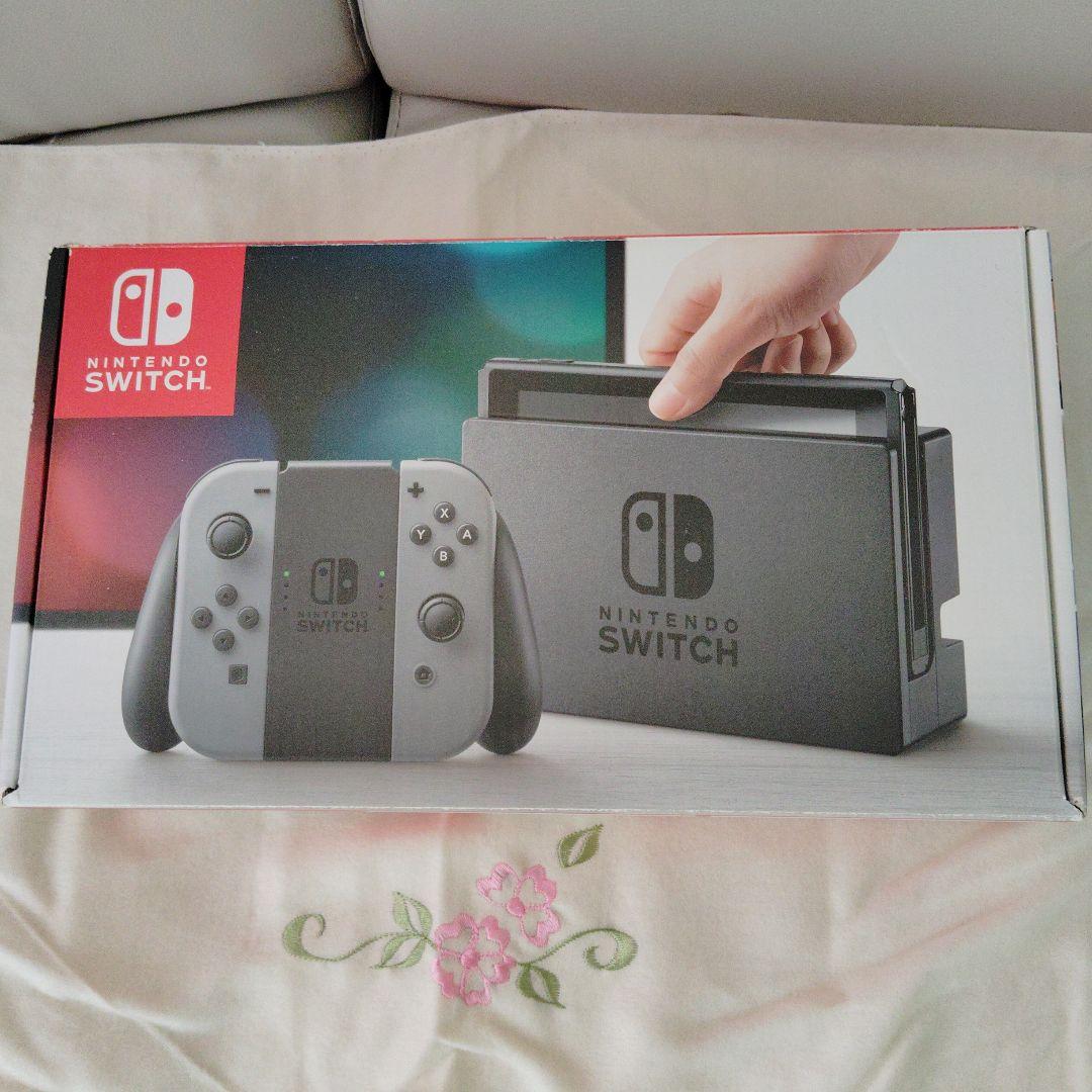 Nintendo Switch 本体 グレー 1回使用