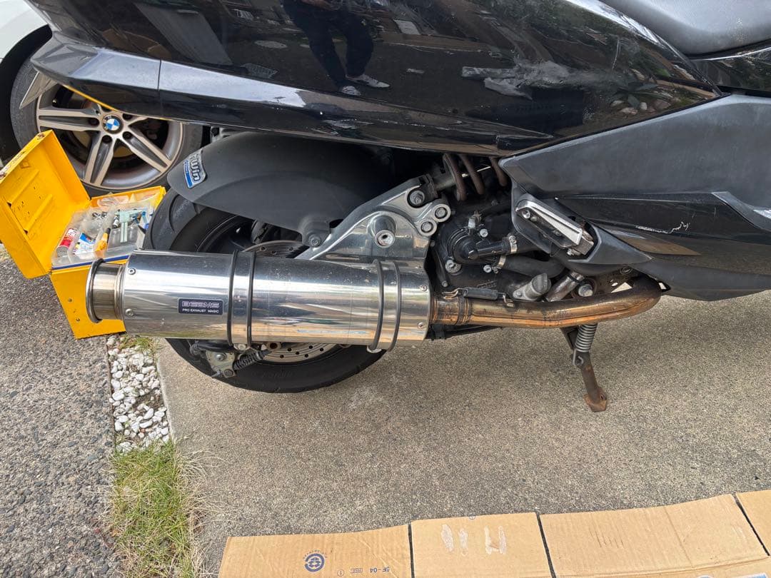 ヤマハ　マジェスティ4D9 SG20J 社外ビームスマフラー　BEAMS