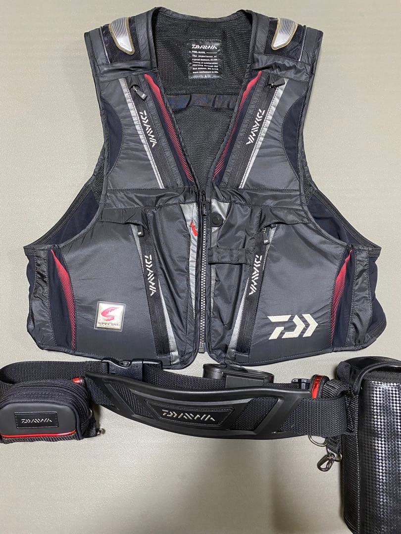 スペシャル バリアテック ショートメッシュベストＬ　ベルトセット