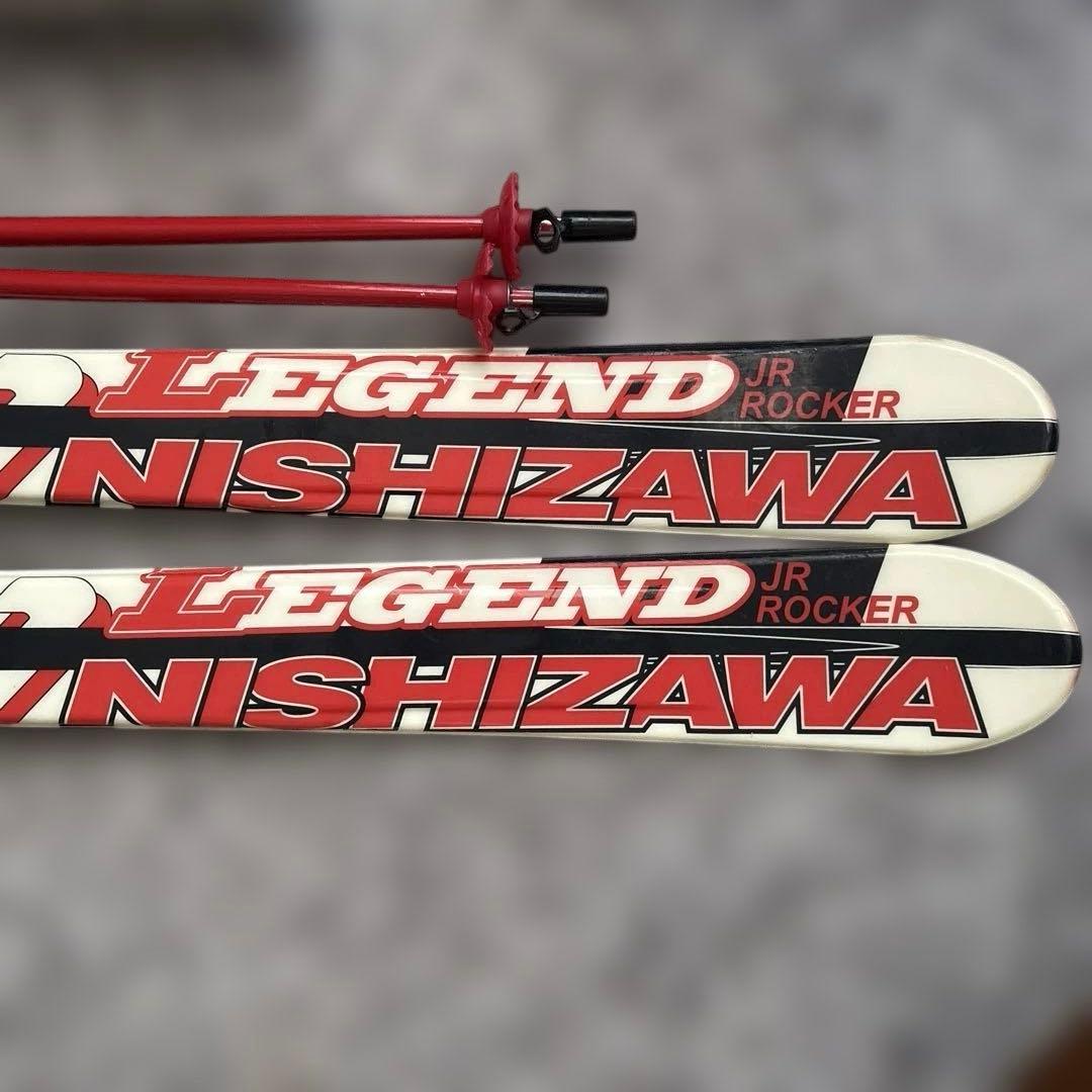 NISHIZAWA LEGEND スキーセット 130cm 靴24cm