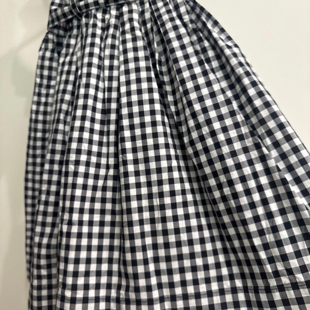 ケイトスペード　ギンガムドッキングチェック ワンピース 半袖　140 新品