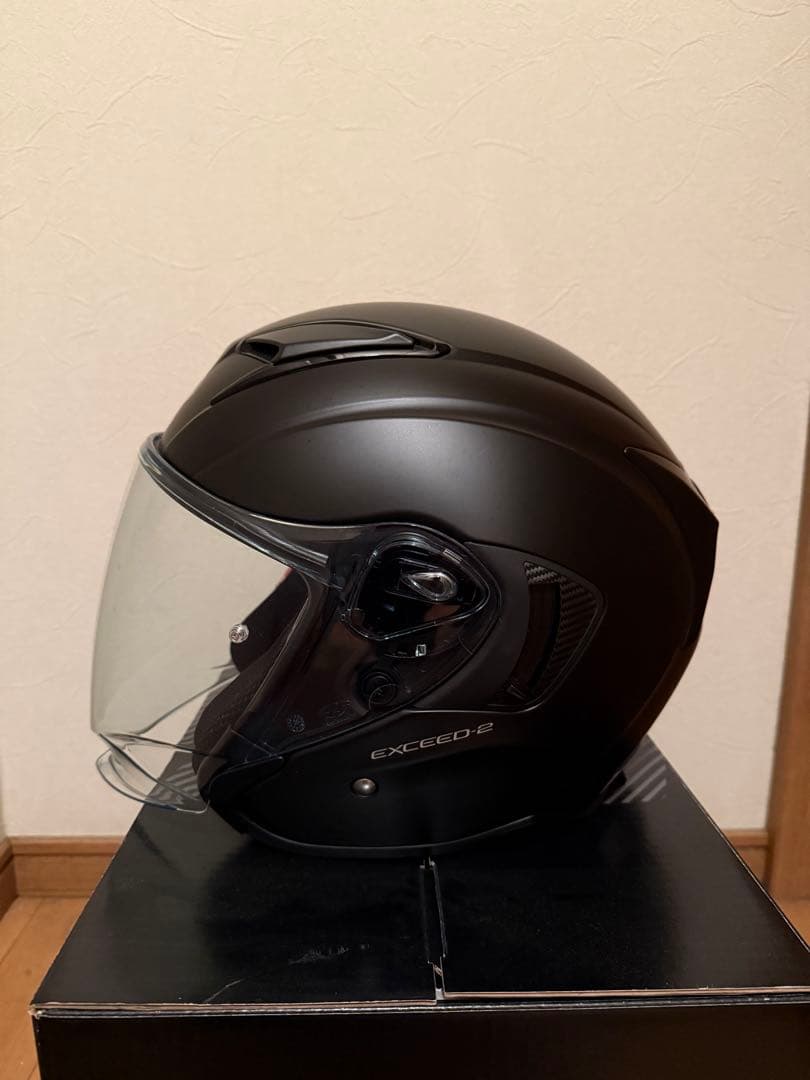 Kabuto Exceed2 マットブラック ジェットヘルメット