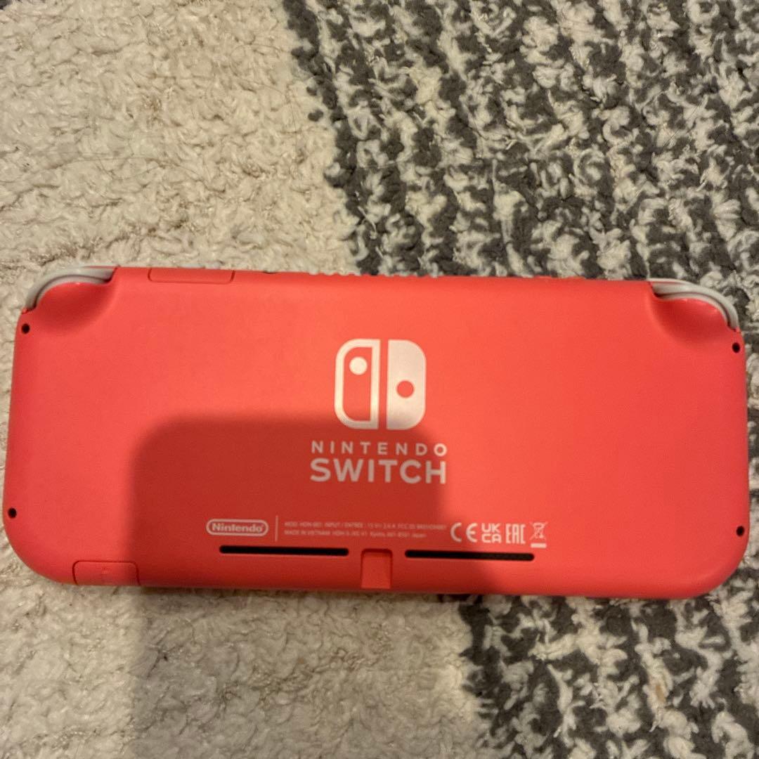 Nintendo Switch Lite コーラル 本体 充電器付き