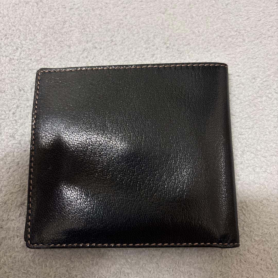 N*G様 GUCCI ブラックレザー 二つ折り財布