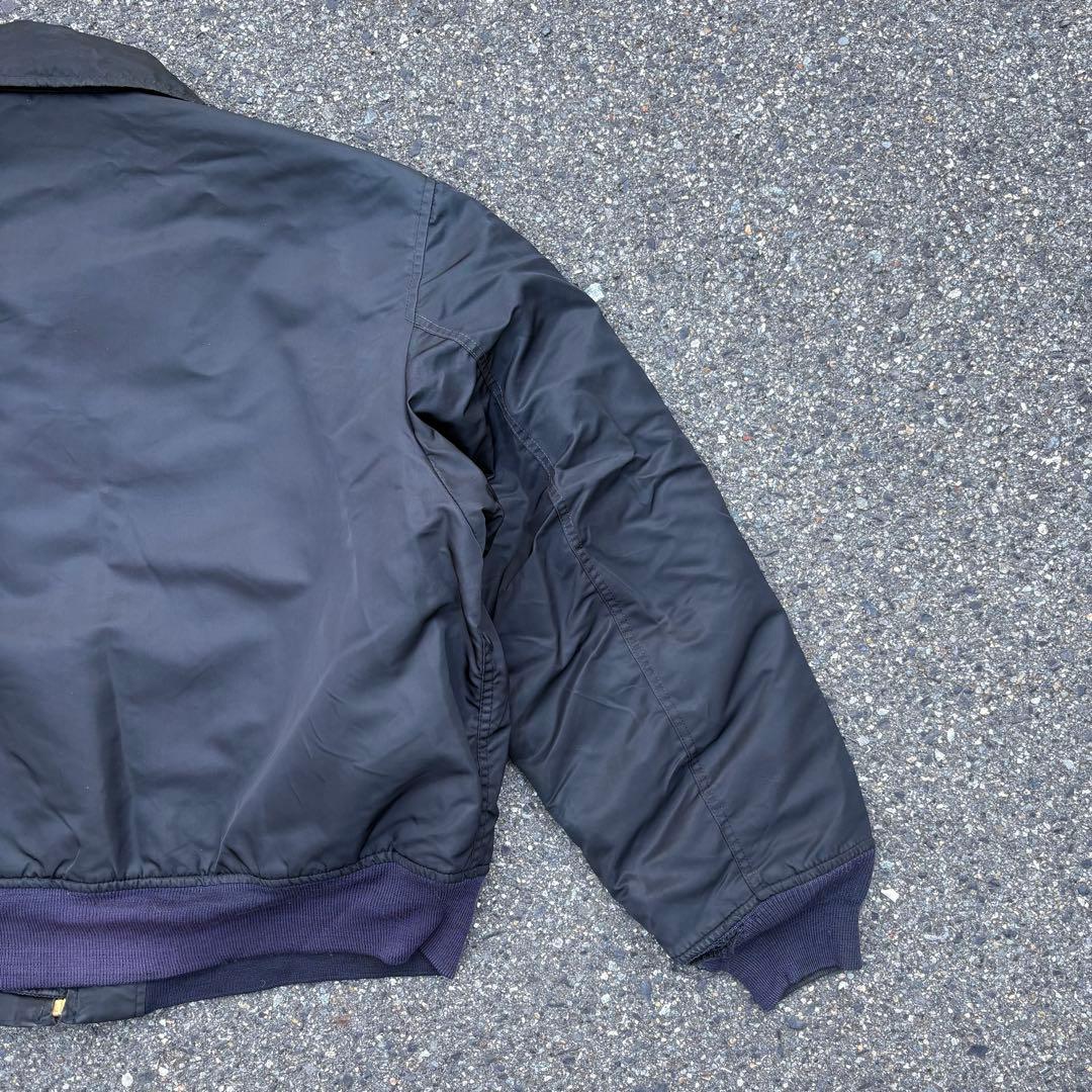 90s ALPHA CWU-45P フライトジャケット MA-1 ブラック