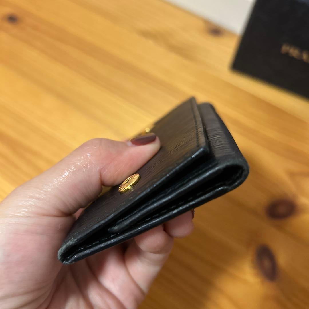 正規品　PRADA キーケース　黒