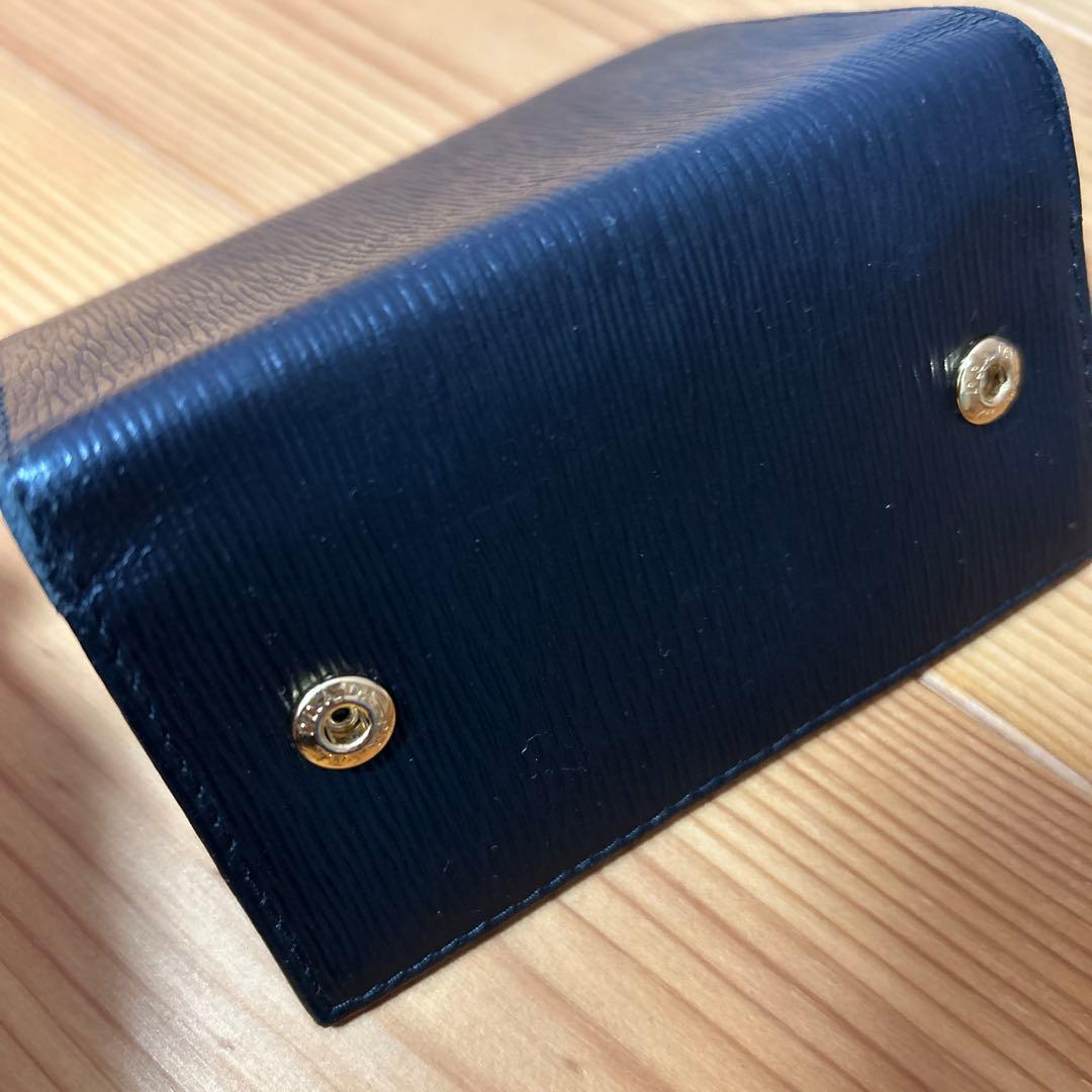 正規品　PRADA キーケース　黒