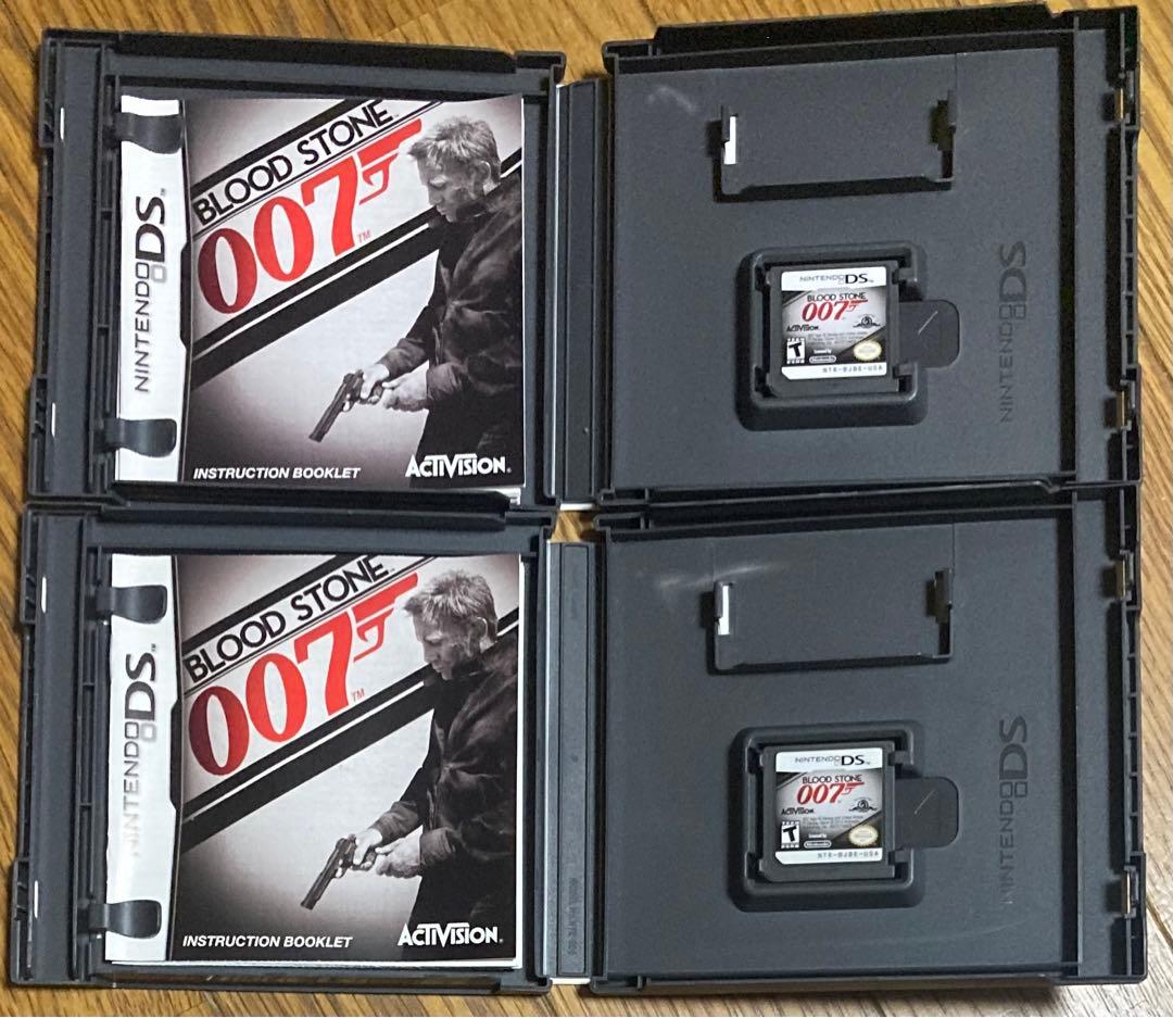DS対戦2個セット：007 BLOODSTONE（北米版）