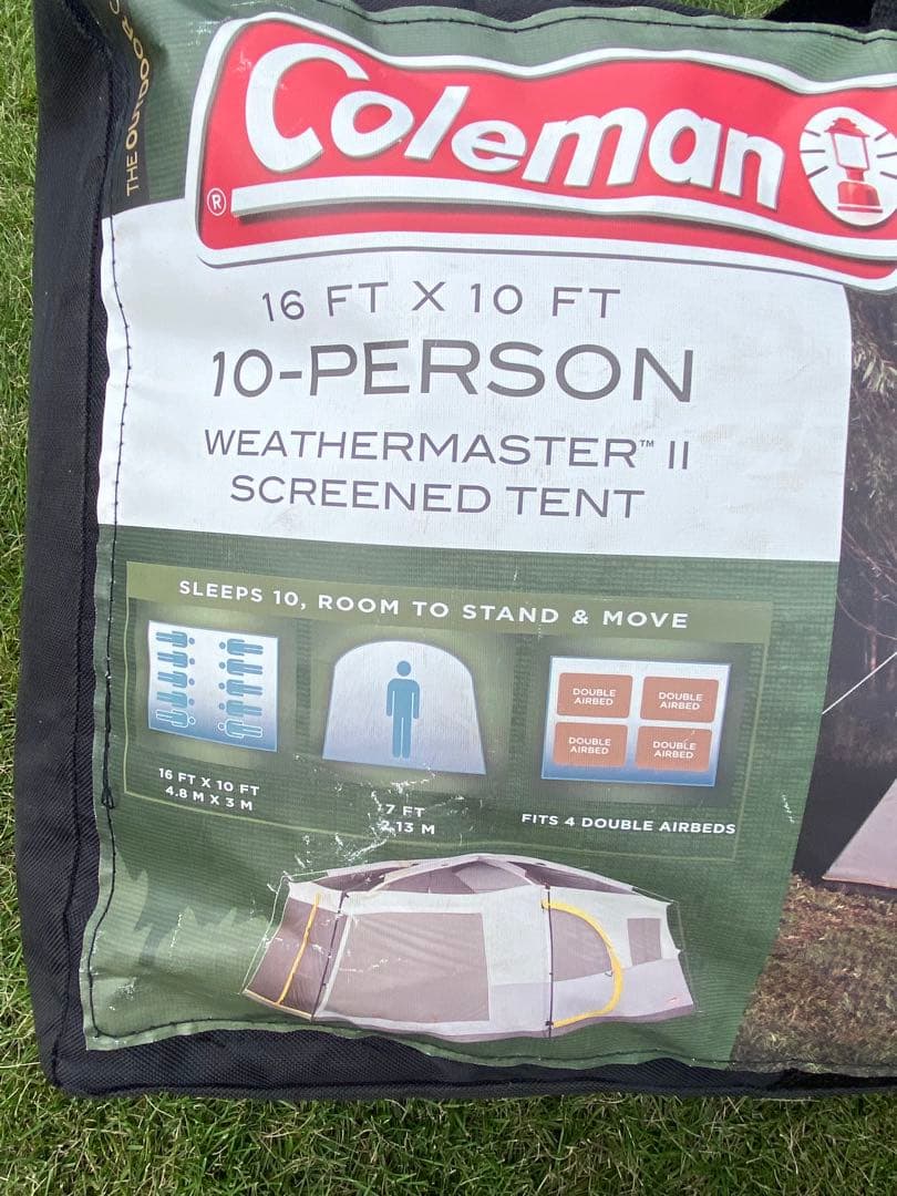 Coleman WeatherMaster II 10人用テント