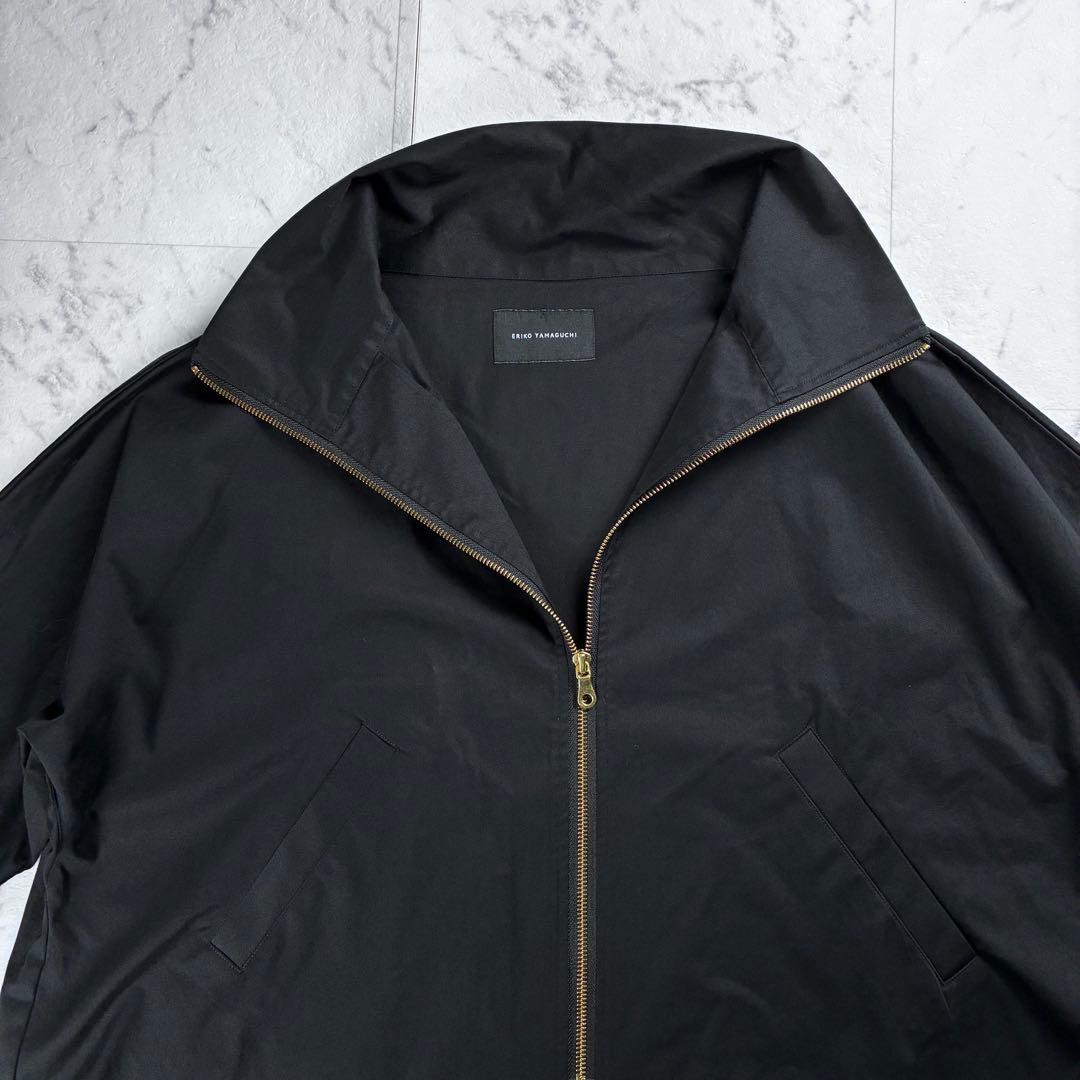 eriko yamaguchi マトウ ブルゾン コットン チノ ブラック M
