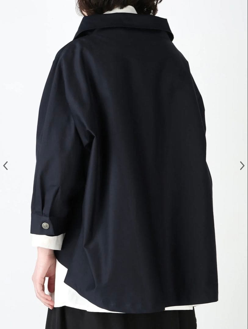 eriko yamaguchi マトウ ブルゾン コットン チノ ブラック M