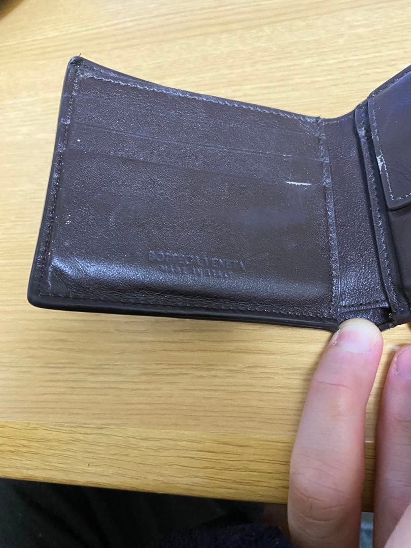 BOTTEGA VENETA カセット 二つ折り財布（マキシイントレ)