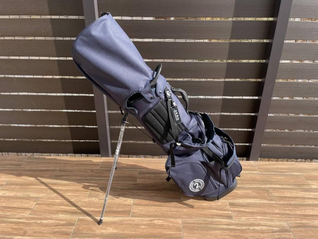 新品 ゼロハリバートン スタンド式 キャディバッグ ZHG-CB1D ネイビー