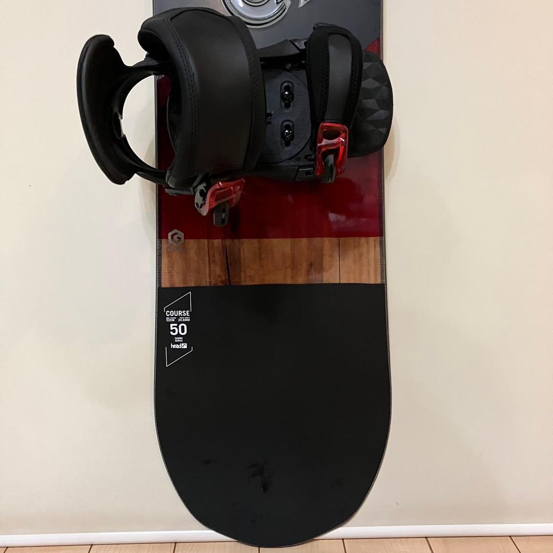 HEAD COURSE 150cm × head nx Mサイズ ボード セット