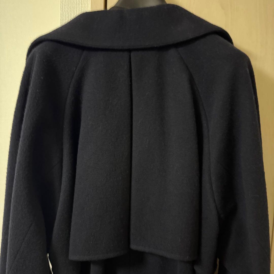 anuans ウールトレンチコート ネイビー NAVY Mサイズ