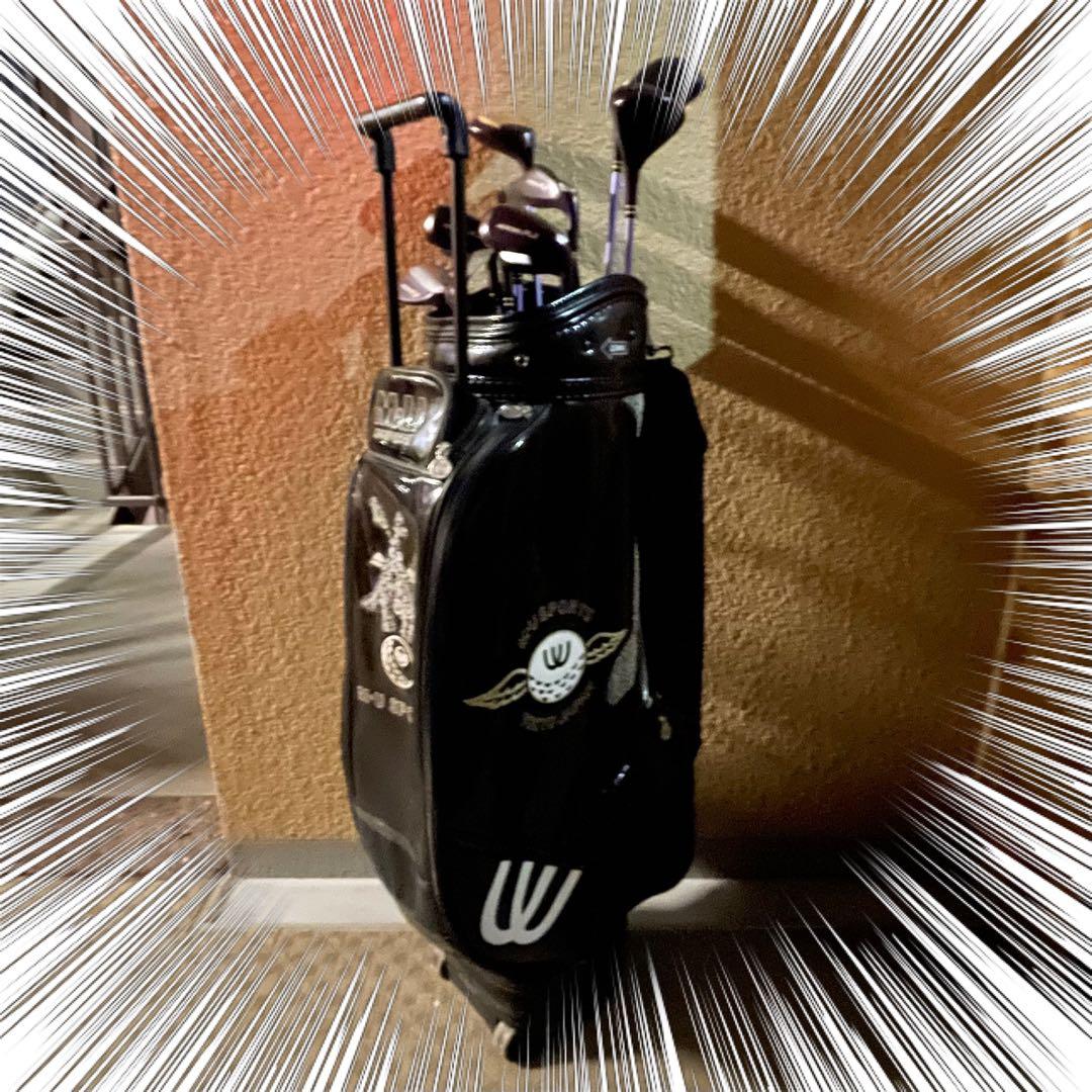 YONEX レディース ゴルフクラブセット(ミッキーのヘッドカバー他おまけ多数)