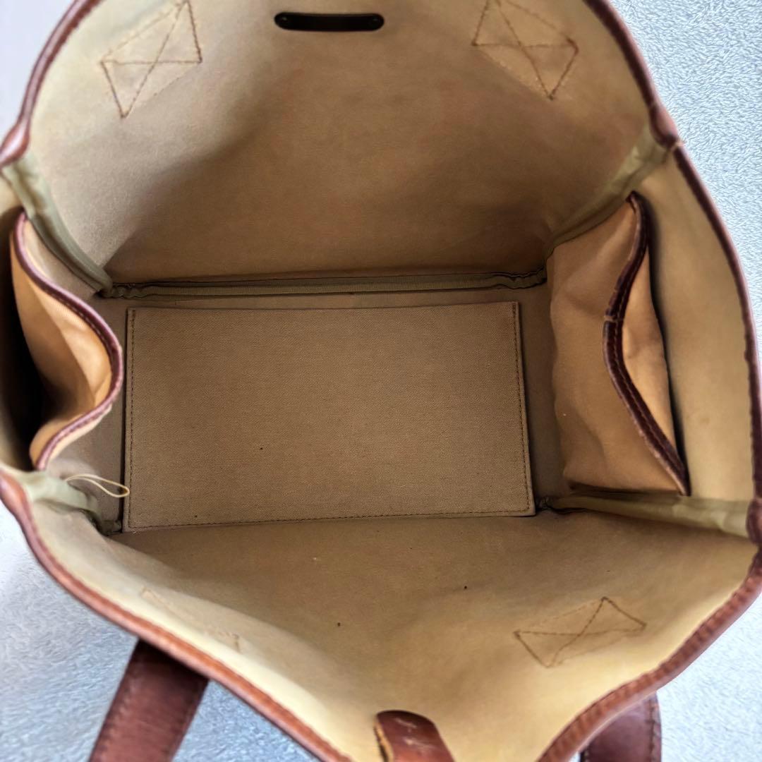 ✨美品✨ ポロラルフローレン ブラックウォッチ トートバッグ PVCレザー 緑