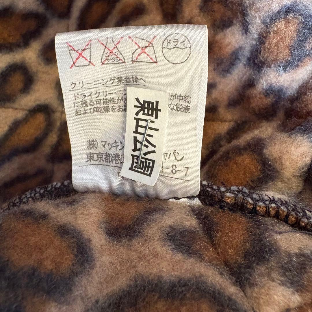 極美品 トラディショナル ウェザーウェア キルティング ケープ ヒョウ柄