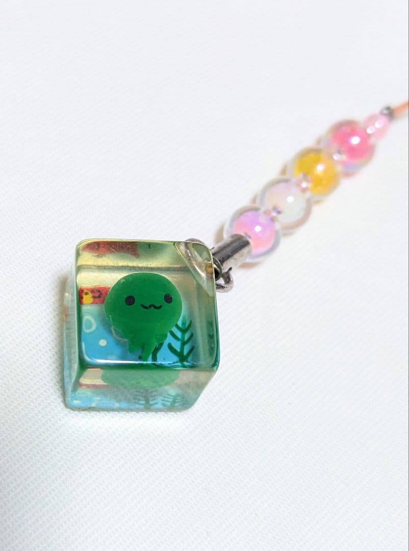 まりもこちゃん　ストラップ　サンエックス　激レア　アクリルキューブ