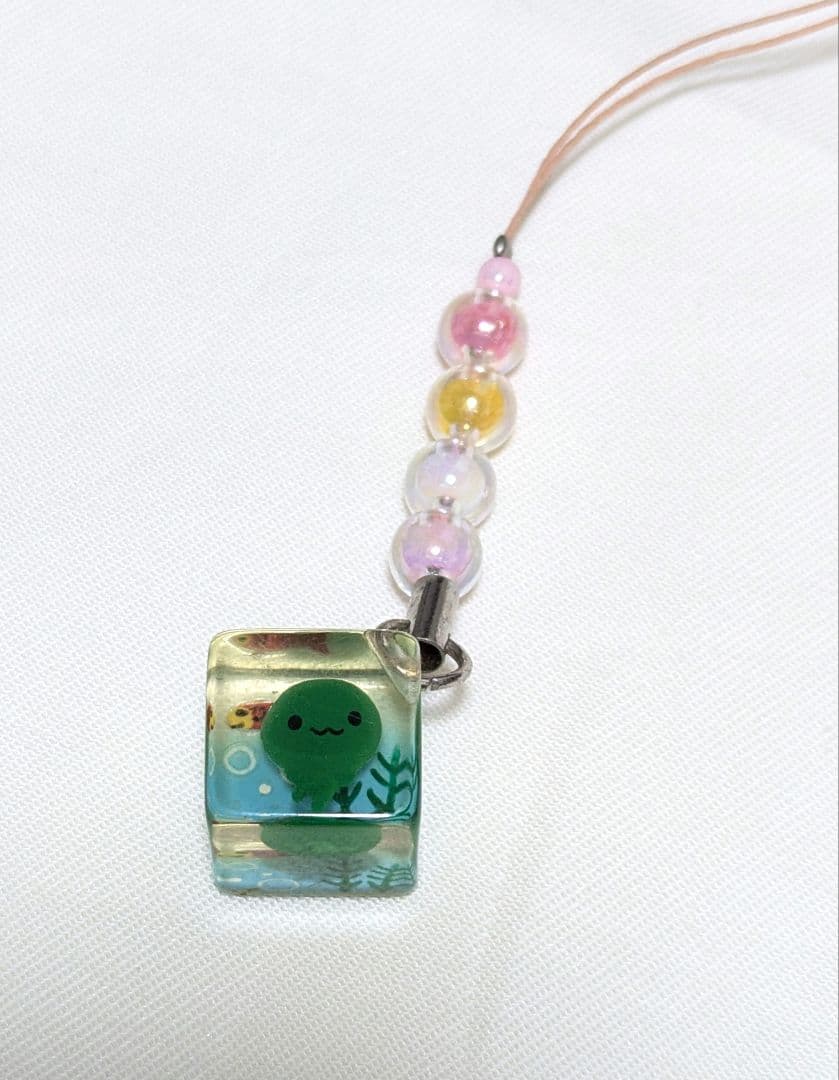 まりもこちゃん　ストラップ　サンエックス　激レア　アクリルキューブ