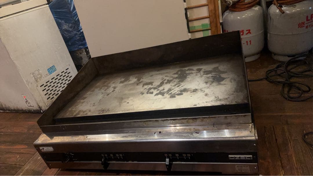 オザキ業務用ガスグリドル　都市ガス用