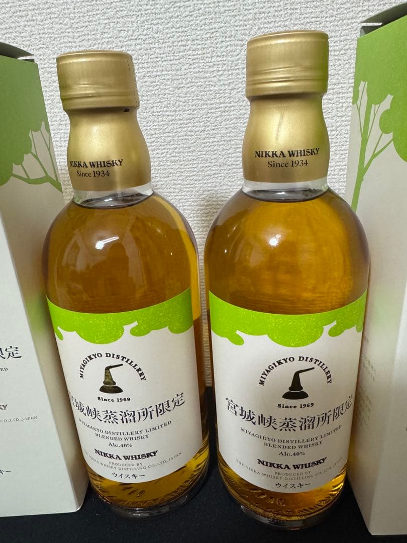 NIKKA 宮城峡蒸溜所限定ウイスキー 500ml 2本セット