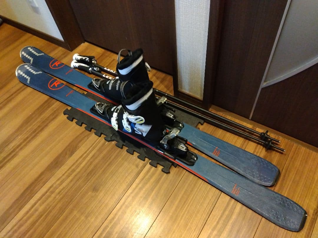 【ハイエンド】ROSSIGNOL/男女兼用/スキーセット/メンテ・WAX済み✔