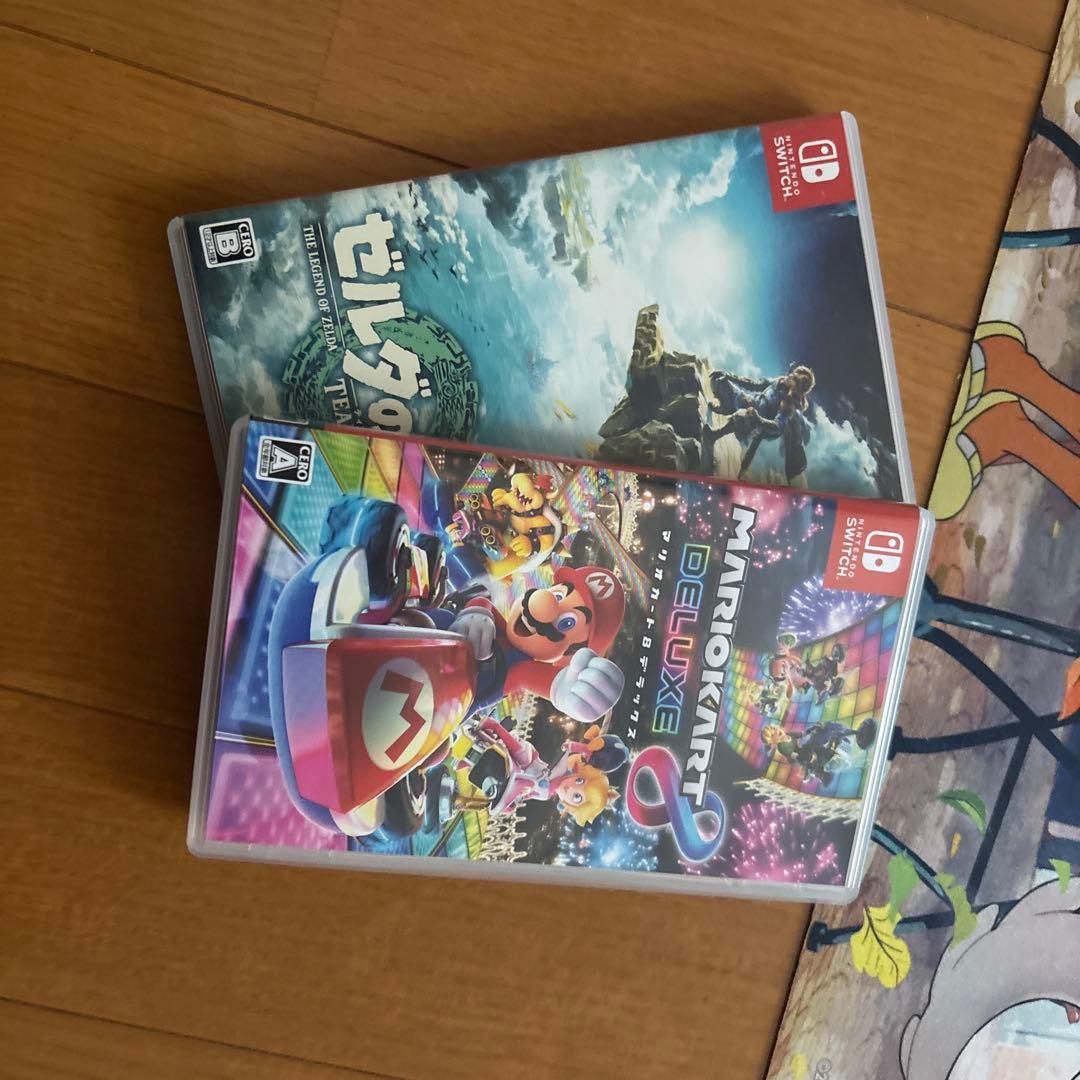 ゼルダの伝説 ティアーズオブザキングダム マリオカート8 デラックス