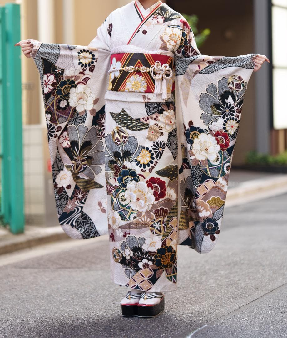 ≪美品≫みゅーい　振袖、長襦袢のみ【798】