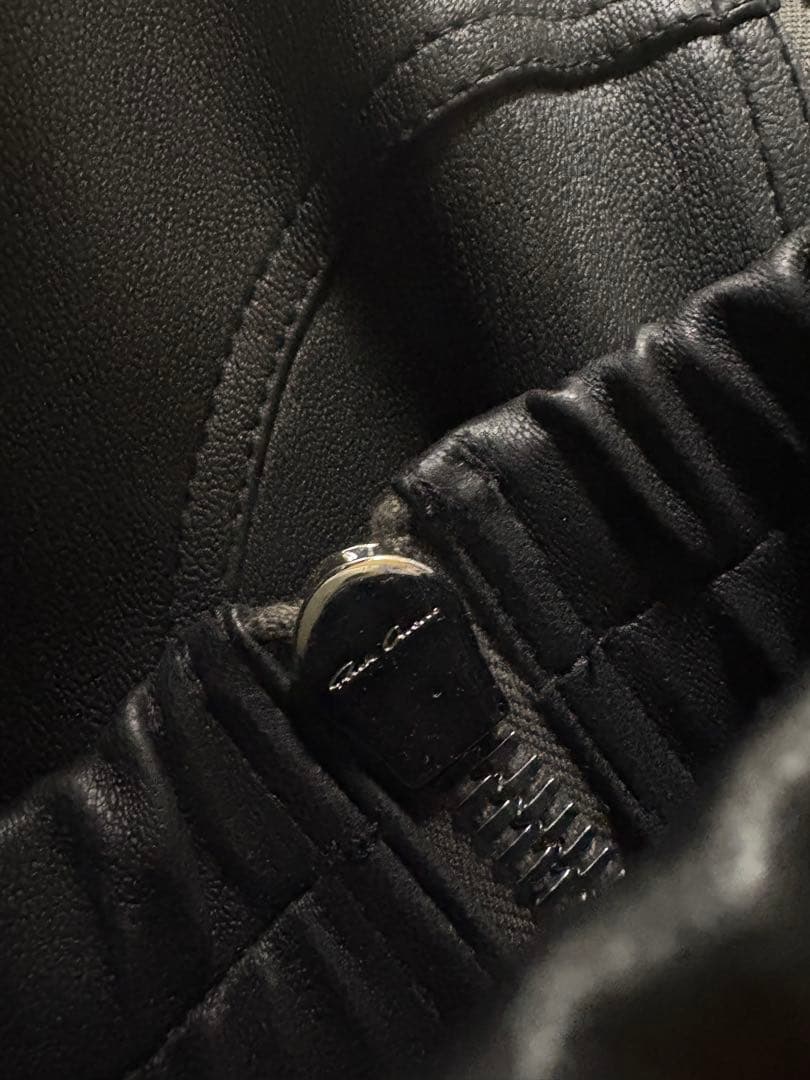 パンツ RICK OWENS / BAUHAUS CARGO LEATHER FW21