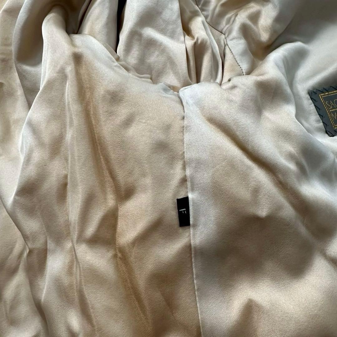 SAGA  サファイアミンク ファーコート ロイヤル　大きいサイズ