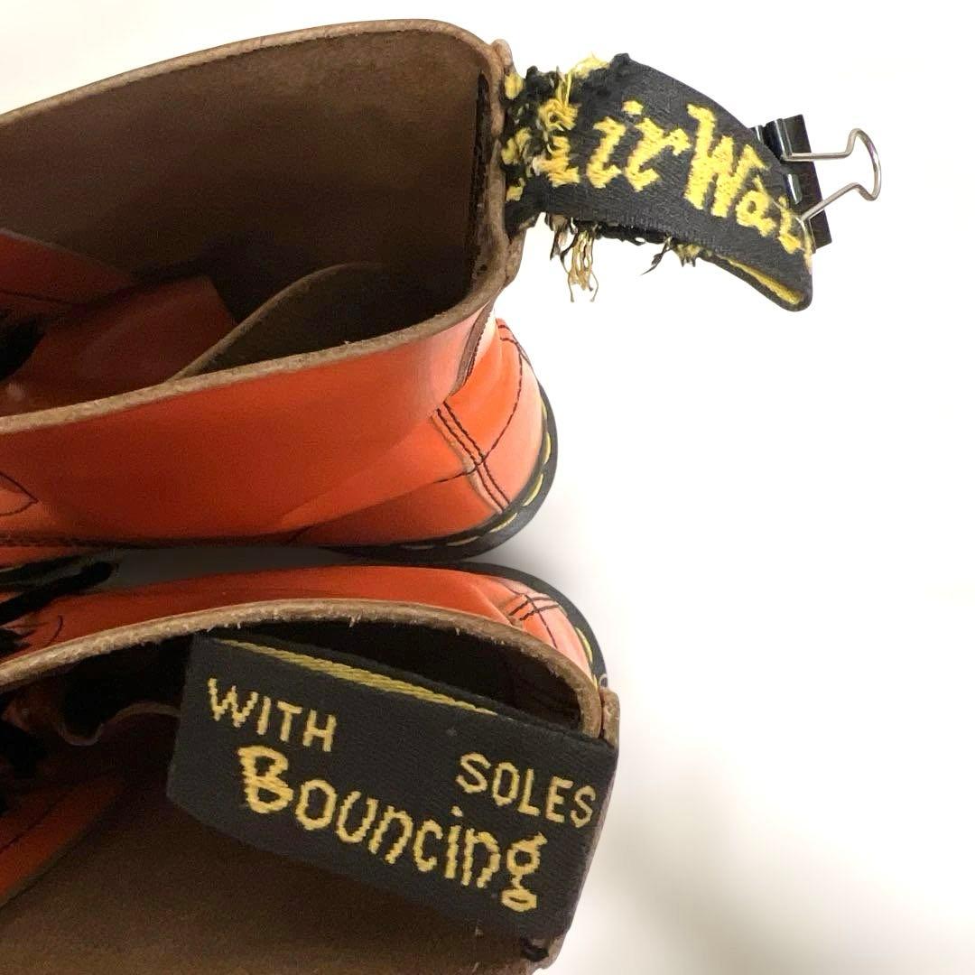 Dr. Martens Air Wair ブーツ　オレンジ　イングランド製