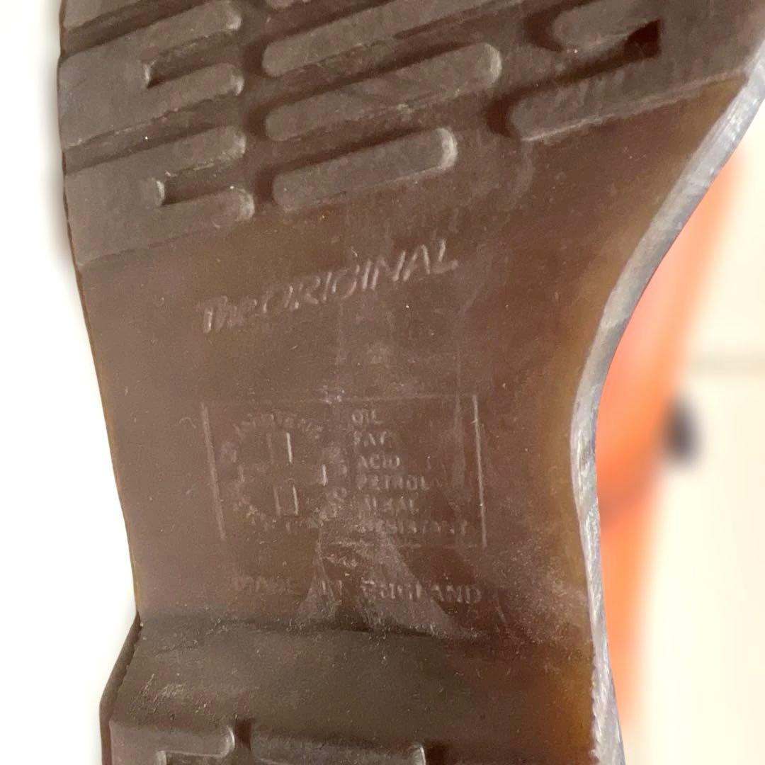 Dr. Martens Air Wair ブーツ　オレンジ　イングランド製