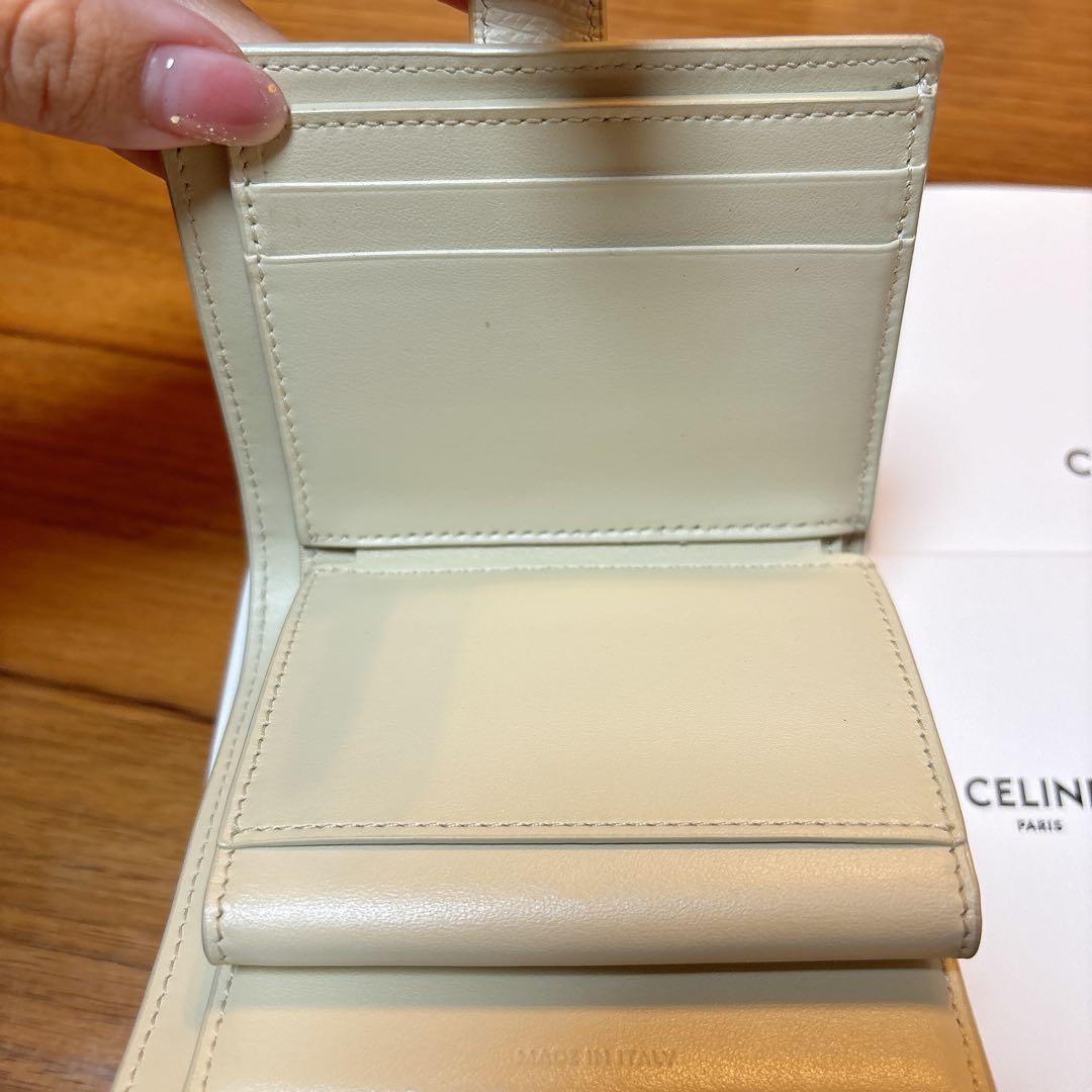 CELINE イエロー 二つ折り財布