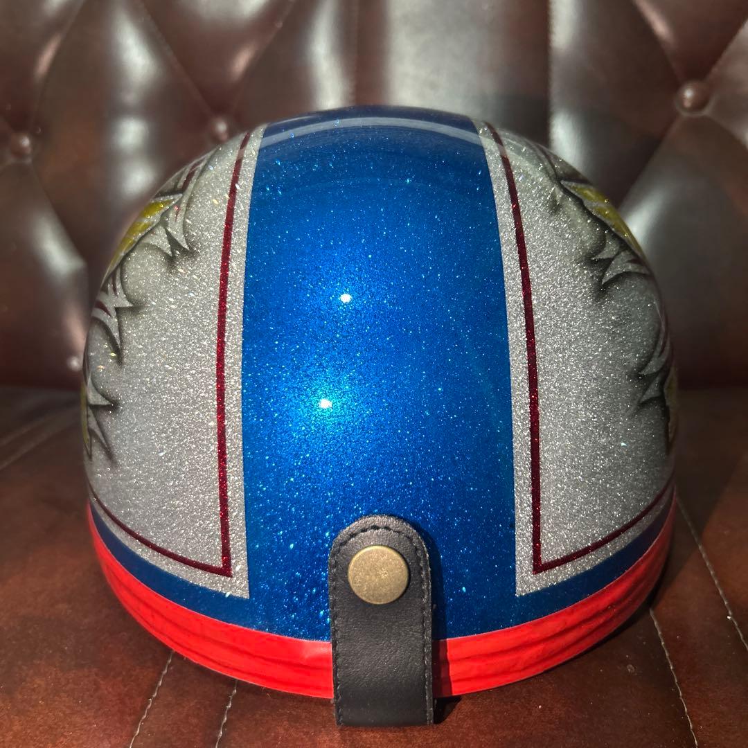 ラメラメ　カスタムコルク半　ホンダ　ファイヤーパターン